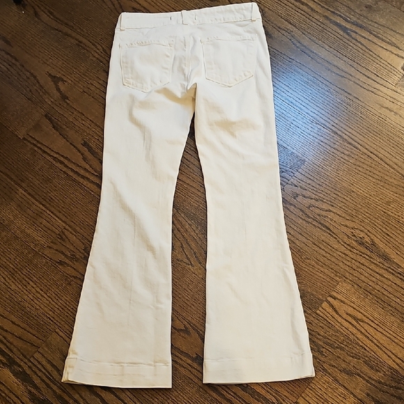 J Brand Love Story White Flare Jeans Made In USA - Picture 9 of 12